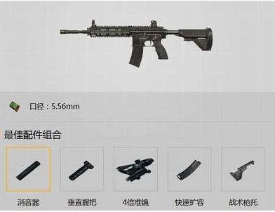 刺激战场中哪些配件最适合M416